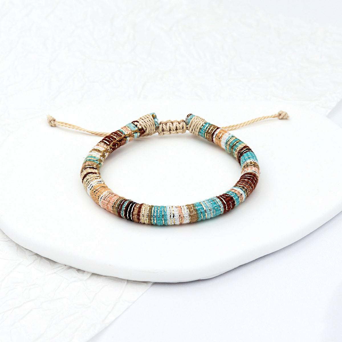 Artisan Tribal Braided Cord Bracelet