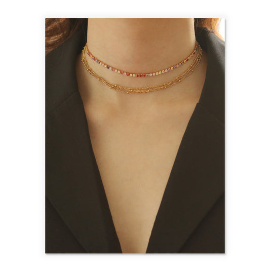 Adjustable Cubic Zirconia Necklace