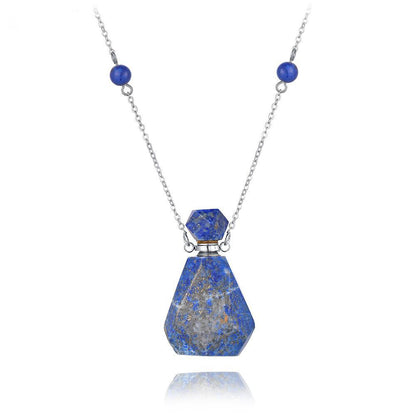 Aura Essence Crystal Perfume Necklace