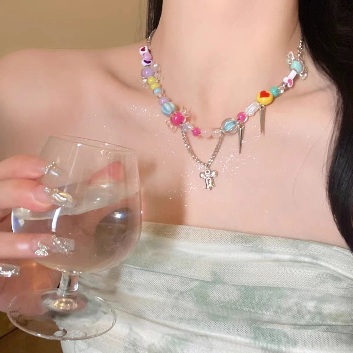 New Chinese Style Dopamine Necklace