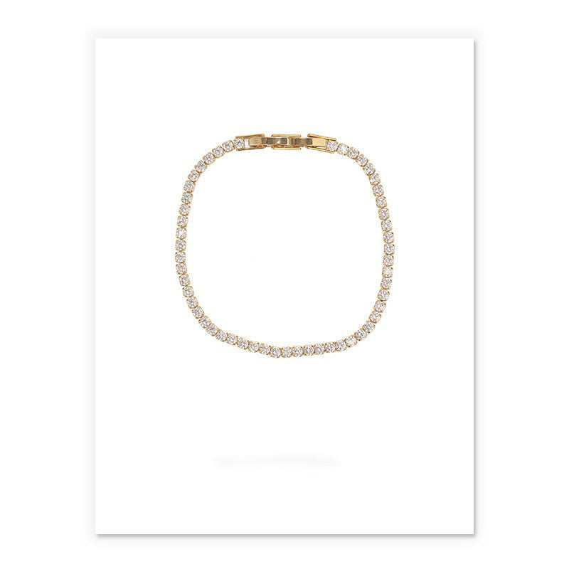 Adjustable Cubic Zirconia Bracelet