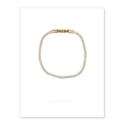 Adjustable Cubic Zirconia Bracelet