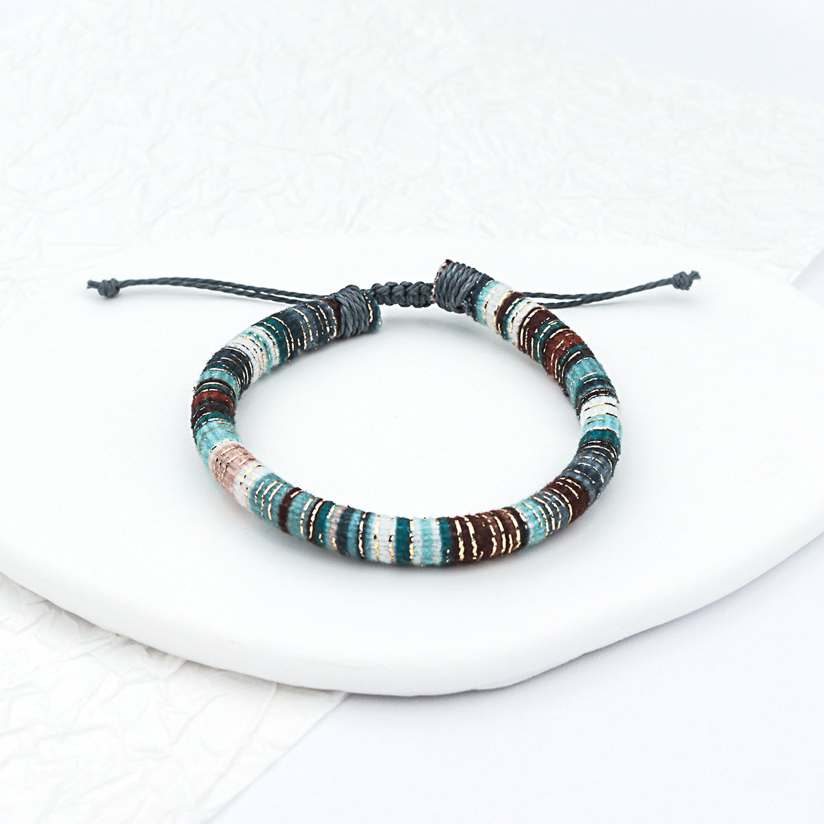Artisan Tribal Braided Cord Bracelet