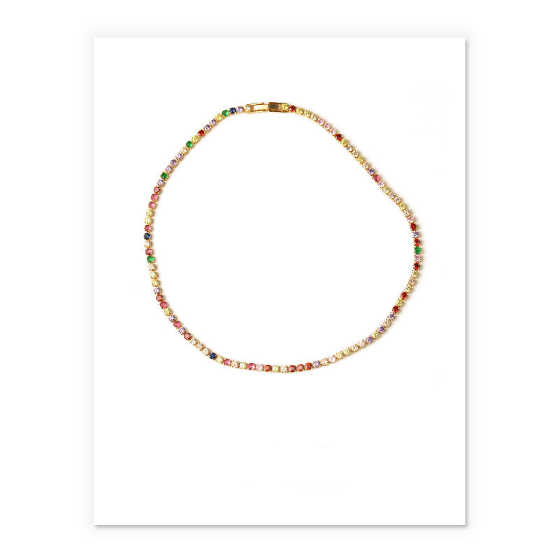 Adjustable Cubic Zirconia Necklace