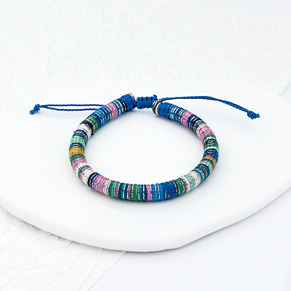 Artisan Tribal Braided Cord Bracelet