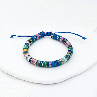 Artisan Tribal Braided Cord Bracelet