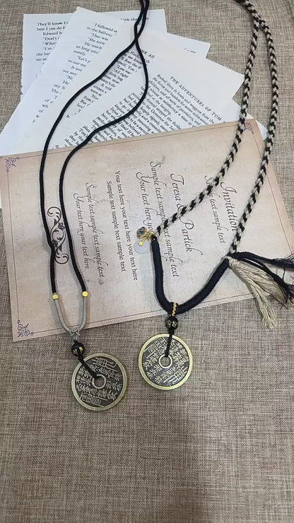 Zen Mountain Spirit Pendant Necklace