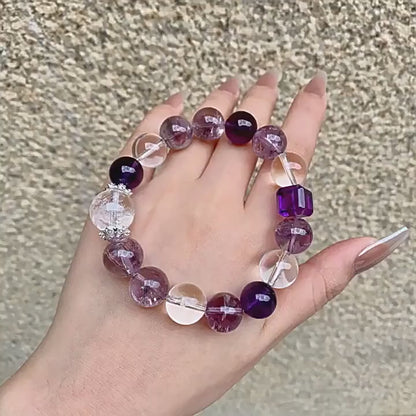 Amethyst Crystal Bracelet