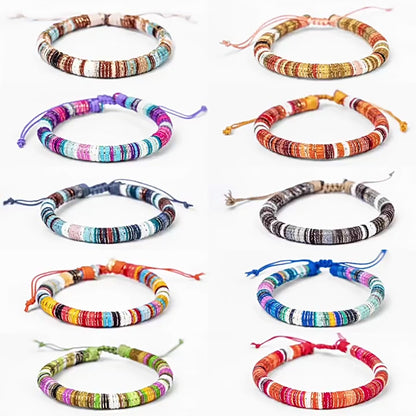 Artisan Tribal Braided Cord Bracelet