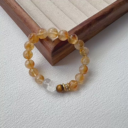 Wealth Guardian Citrine Bracelet